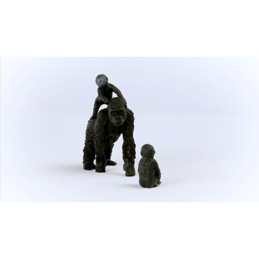 schleich® Flachland Gorilla Familie 42601