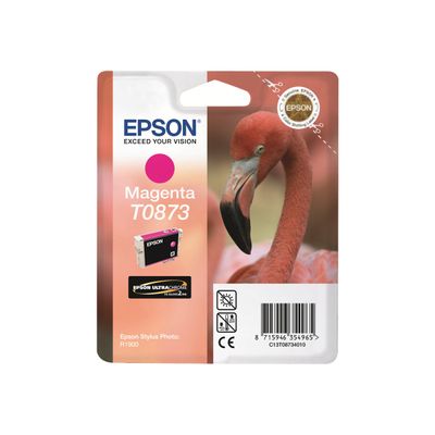 Epson T0873 Flamant rose - magenta - cartouche d'encre originale