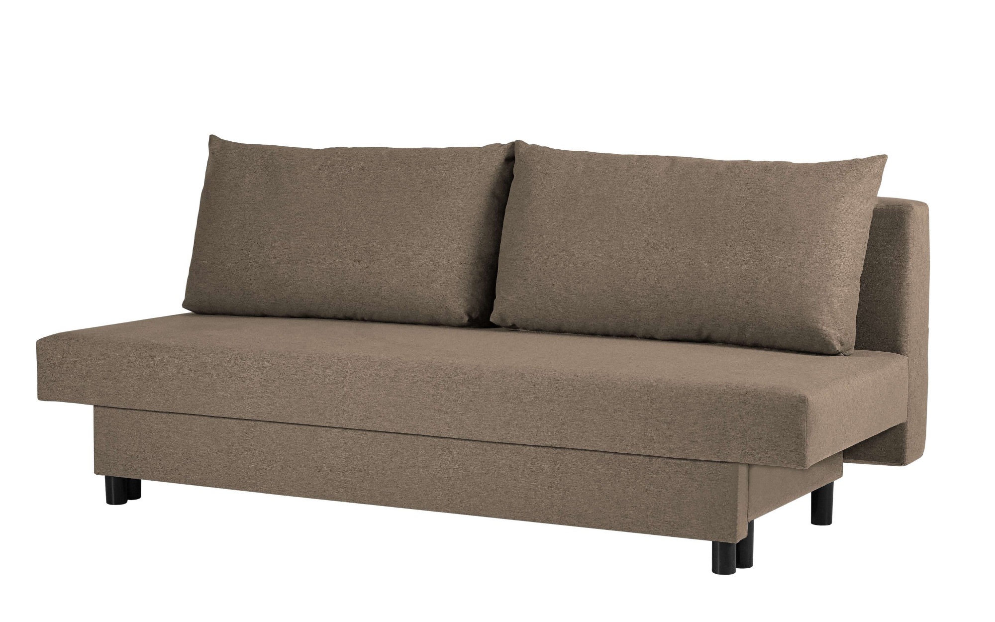 Home affaire 3-Sitzer »SAWYER Schlafsofa mit Bettkasten und Wellenunterfederung« pflegeleichte Bezüge: Velvet & Struktur, B/T/H 193/86/83,5 cm