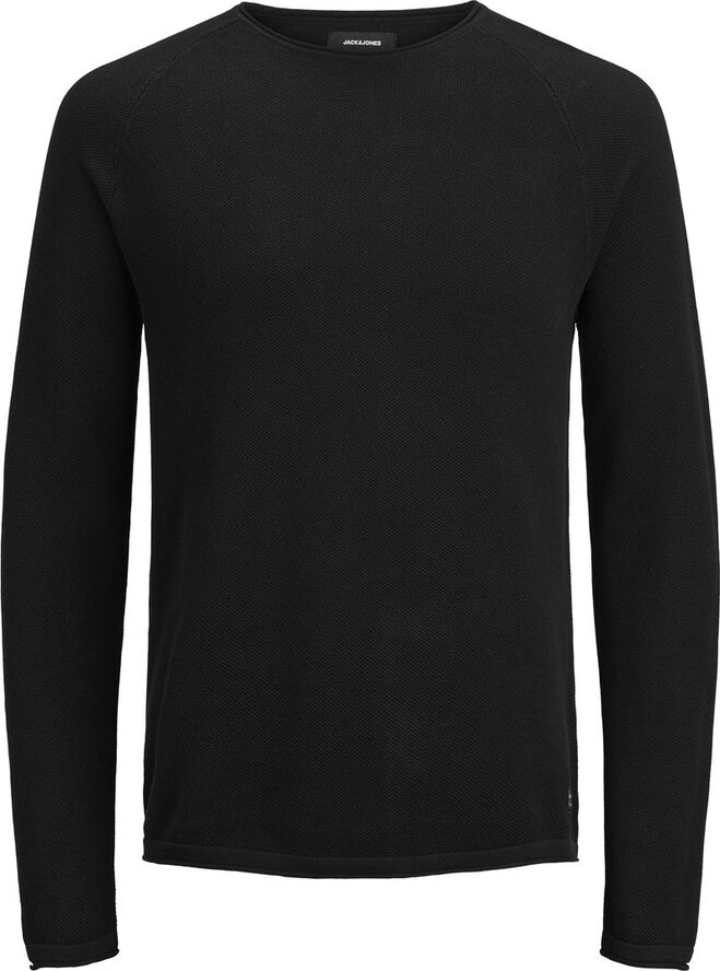 Jack & Jones JJEHILL KNIT CREW NECK NOOS Black