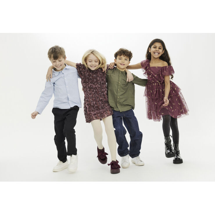 The New TNMaddie Hollie S_S Dress Crushed berry