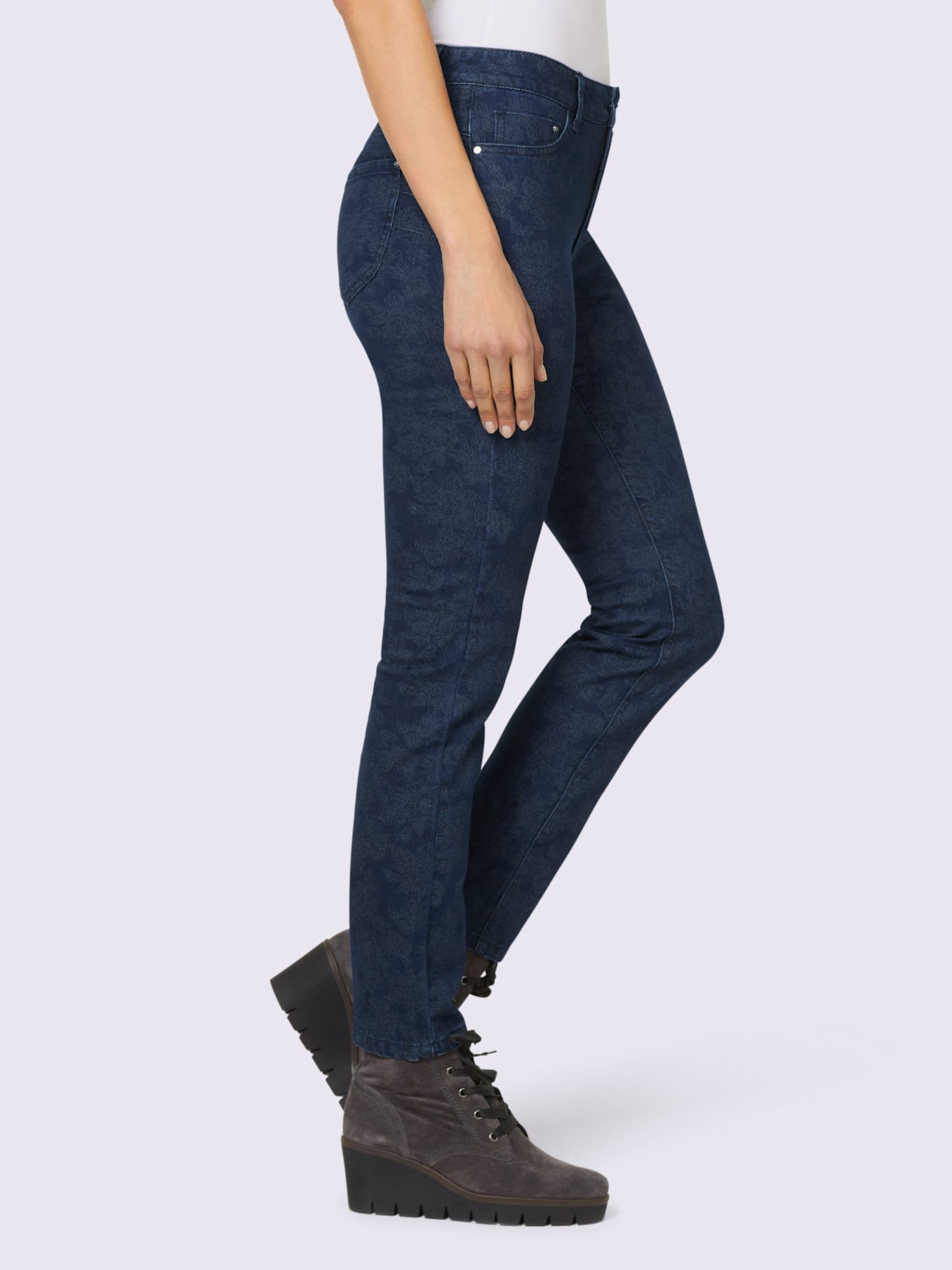 Jean push-up effet « push-up » pour un joli fessier
