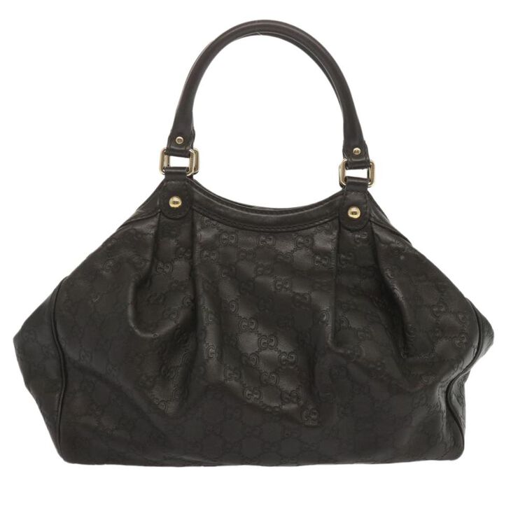 Gucci Vintage Gucci Shoulder Bag Black