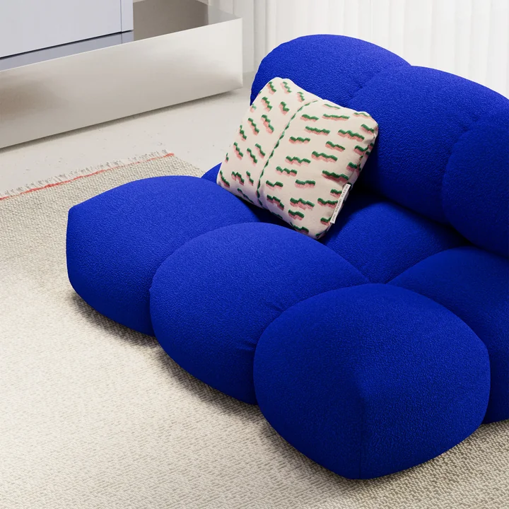OUT Objekte unserer Tage - Sander Sofa Loveseat, moosgrün (Hug Me 032 by Chivasso)