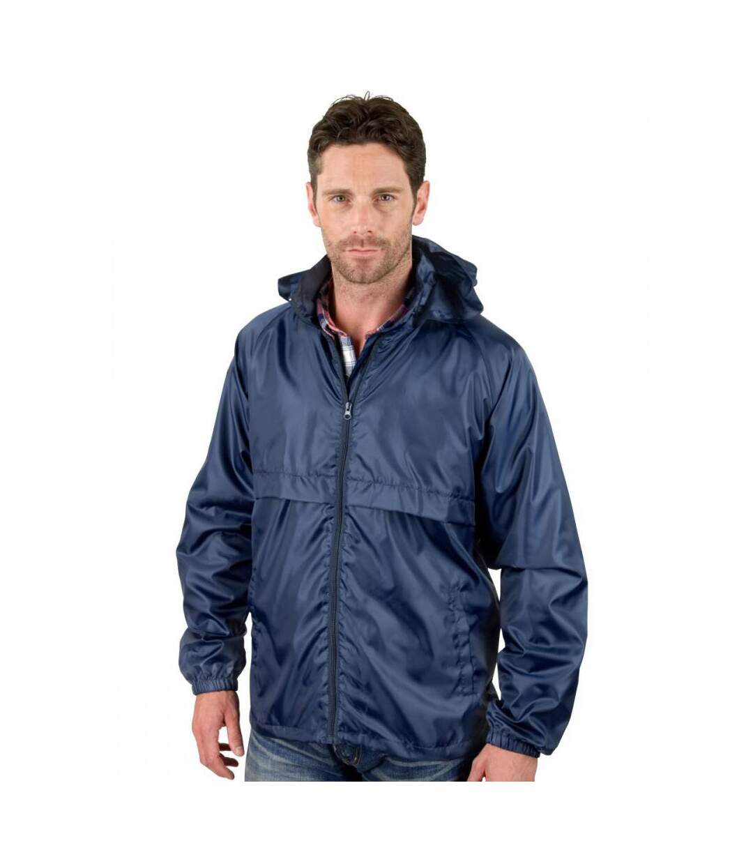 Result Core - Veste légère hydrofuge coupe-vent - Homme (Bleu marine) - UTBC897
