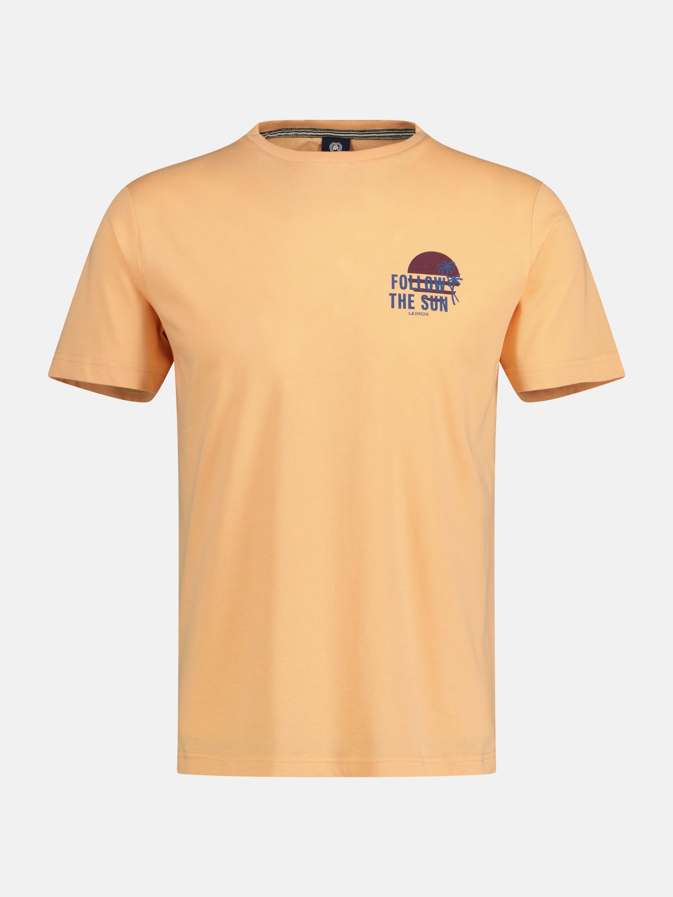 T-Shirt mit Brustprint *Follow the sun*