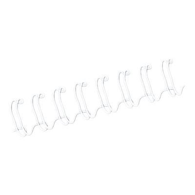 Fellowes - 130 anneaux de reliure en métal - 12 mm - jusqu'à 100 feuilles - blanc