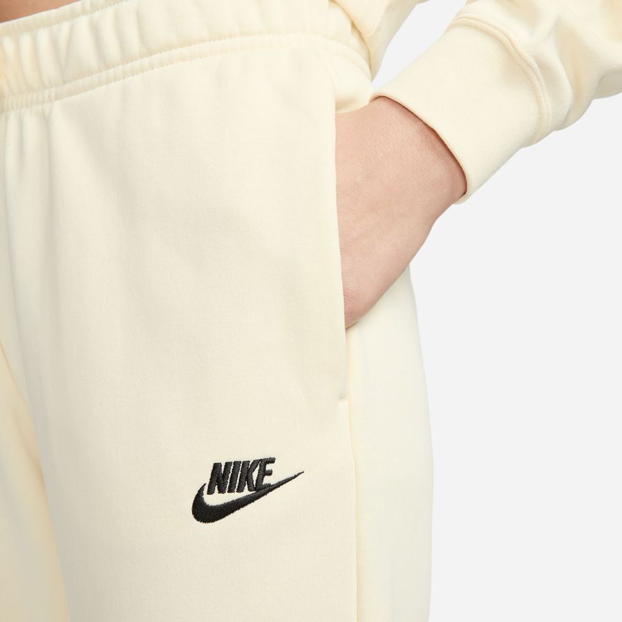 Nike Bas de Survêtement NSW Club Fleece - Blanc/Noir Femme