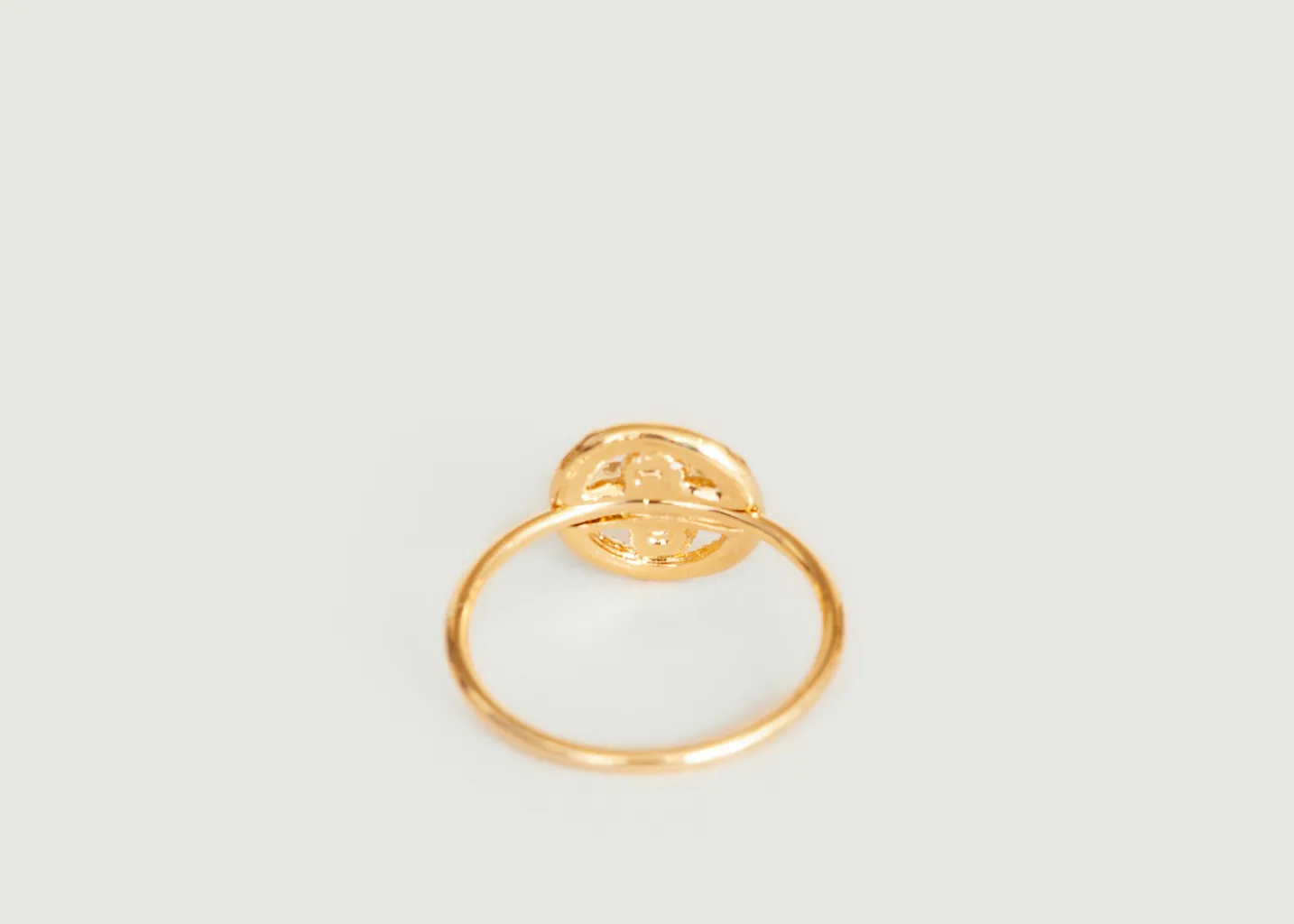 Bague Madeleine en laiton doré Louise Damas