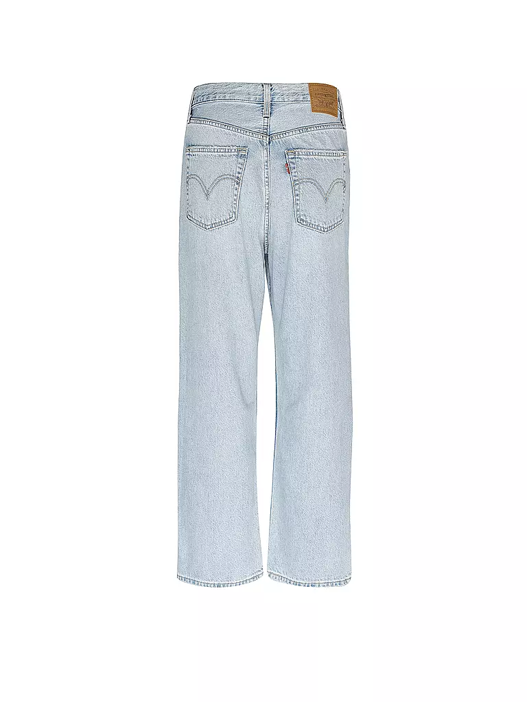 LEVI'S® Highwaist Jeans Straight Fit 7/8 RIBCAGE STRAIGHT hellblau