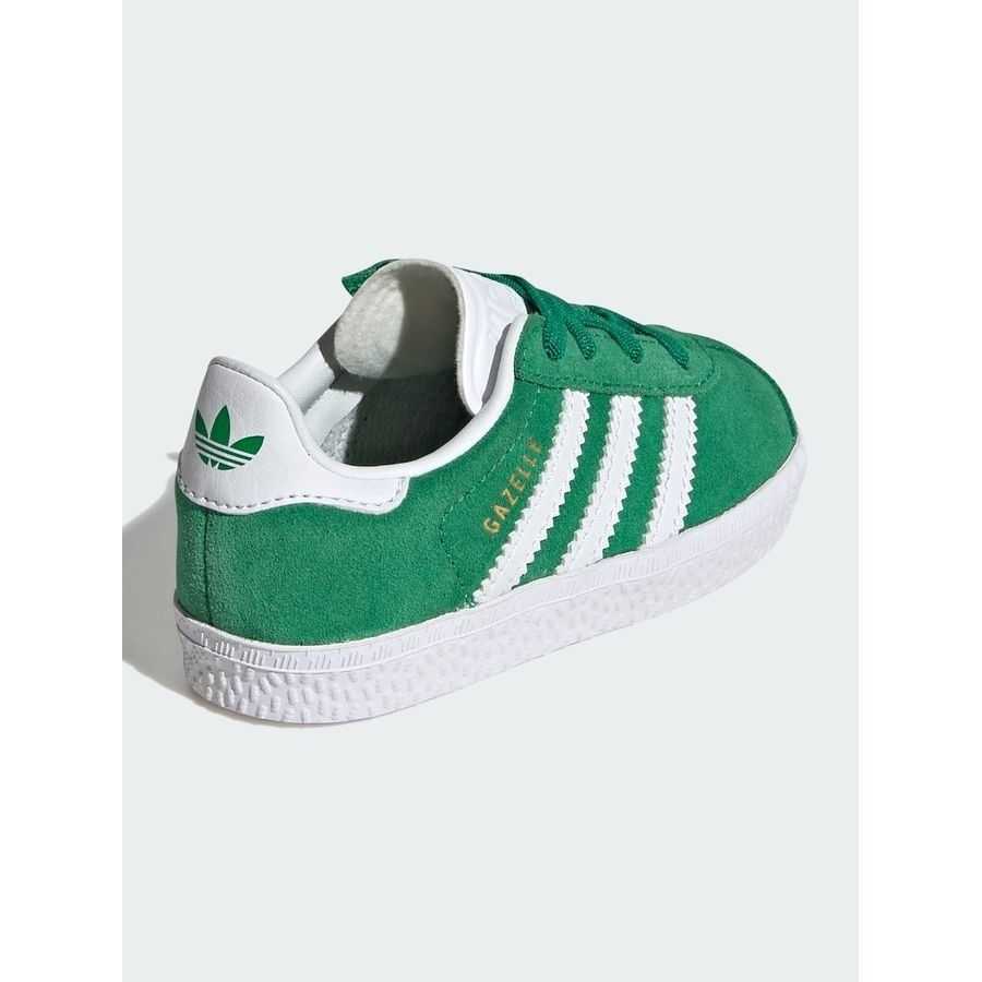 Adidas Original Gazelle Comfort Closure Elastic Laces Shoes Kids