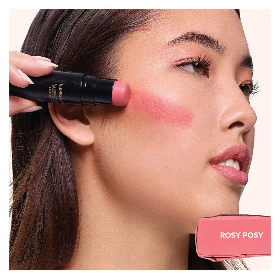 Nudestix Nudies Matte Lux All Over Face Blush Color Rosy Posy 7g