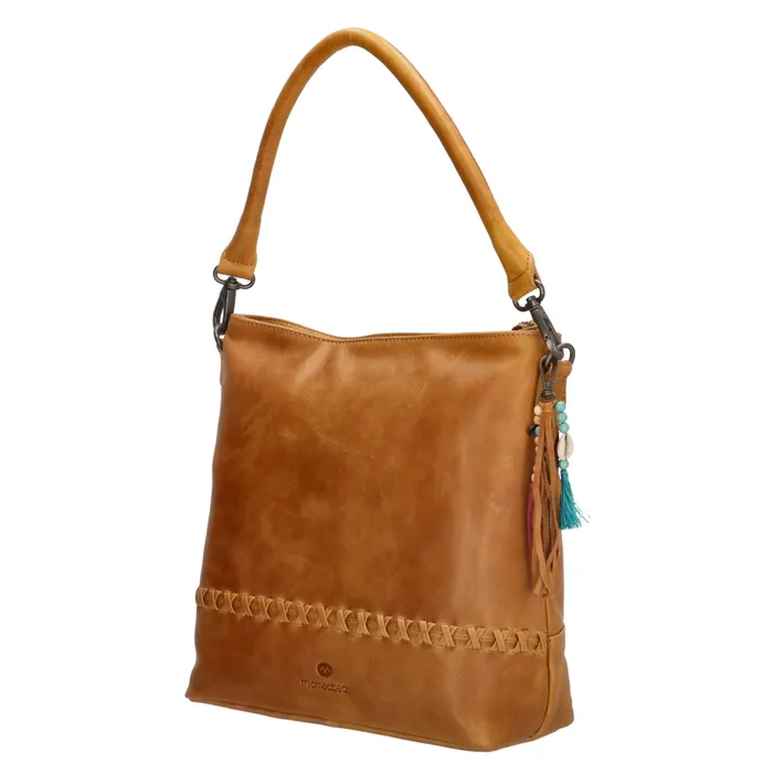 Micmacbags Friendship Schoudertas Okergeel