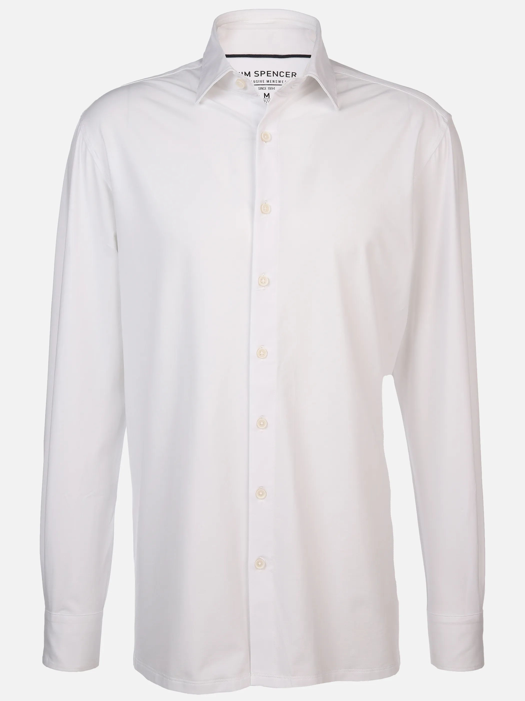 Herren Langarm Jerseyhemd