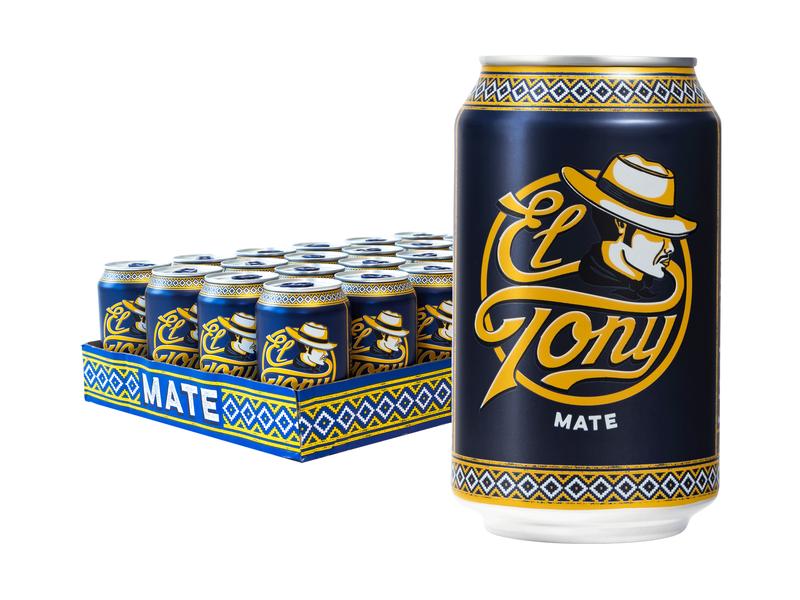 El Tony Mate Mate 24 x 0.33 l Natürlicher Wachmacher auf Mate-Basis