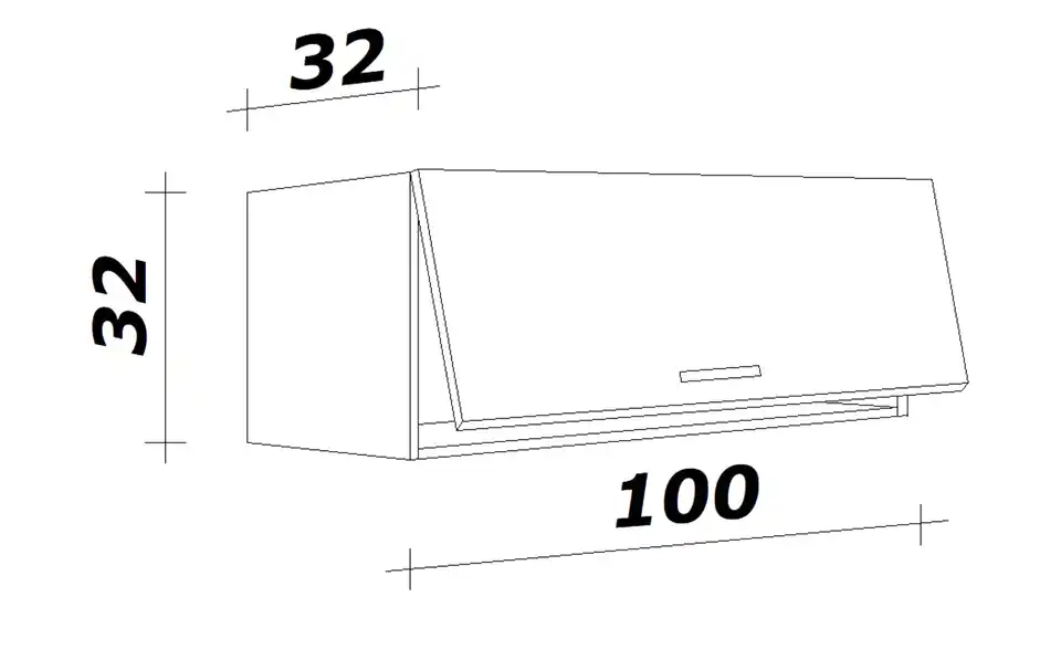 Hängeschrank Ede 100 cm
