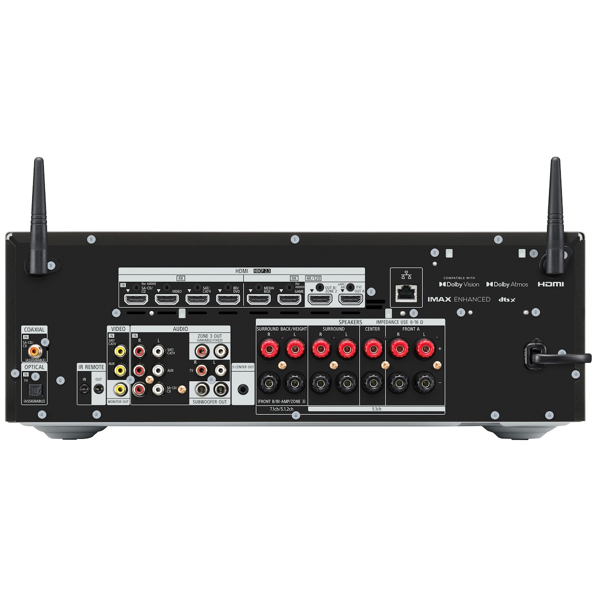 Sony TA-AN1000 7.2 Channel 8K A/V mottaker