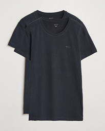 GANT 2-Pack Crew Neck T-Shirt Black