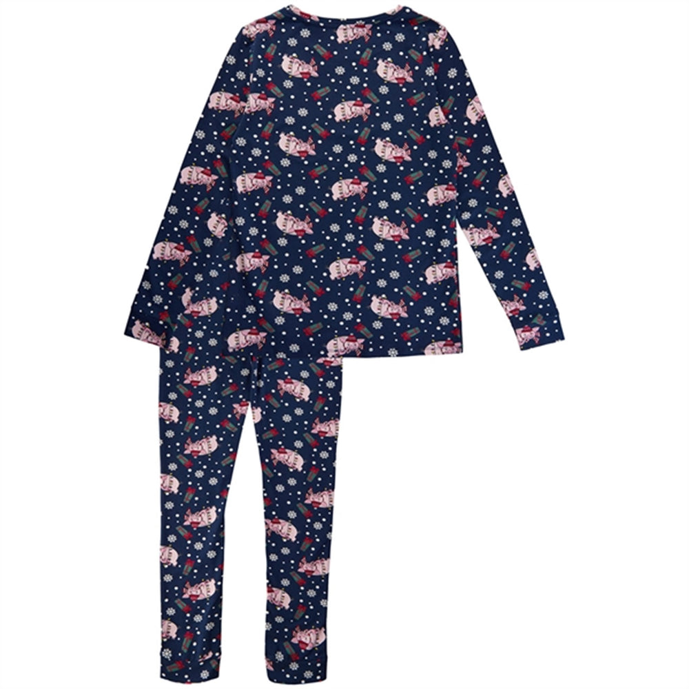 Navy Blazer Holiday Pyjamas Voksen