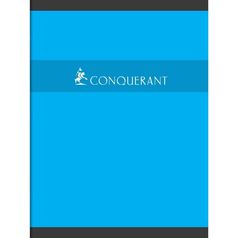 Cahier dessin piqué conquérant sept couverture offset a4+ 24x32cm 48 pages 70g