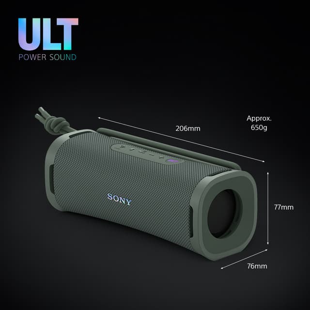 Sony ULT Field 1 bærbar højttaler (forest grey)