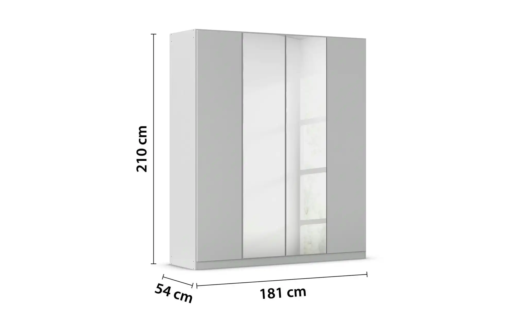 Falttürenschrank Wincanton