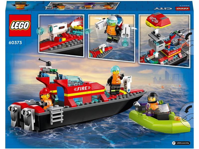 LEGO® City Feuerwehrboot 60373 Feuerwehrboot-Spielset