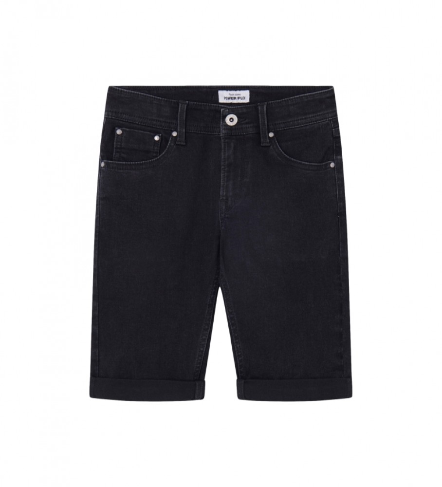 Pepe Jeans Bermuda Tracker preto