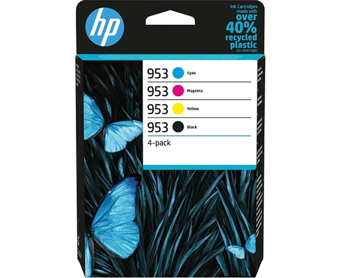 HP 953 C/M/Y/K Ink Cartridges 4-pack