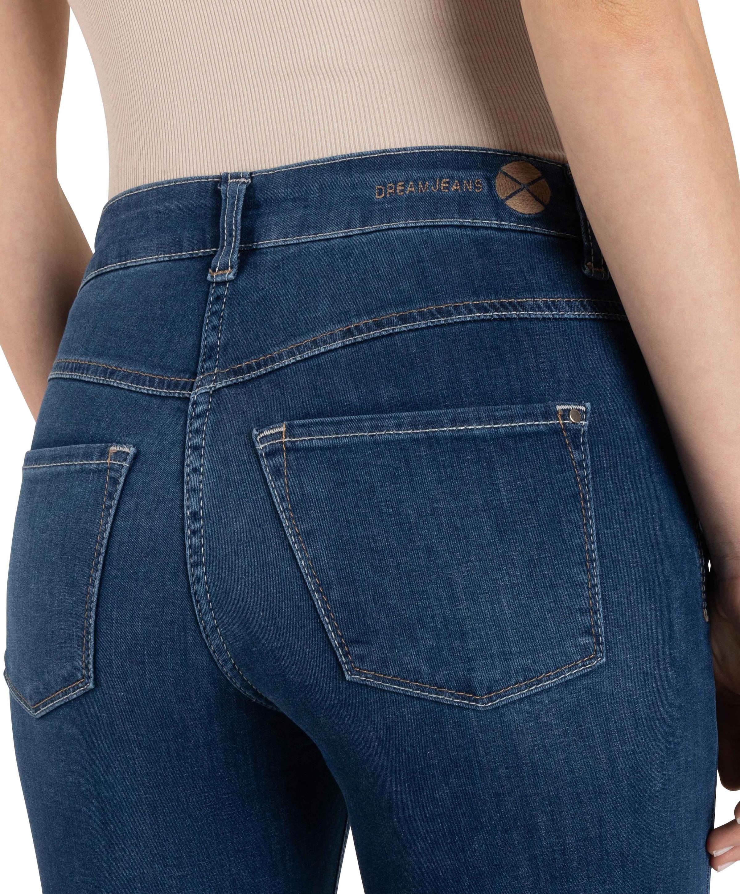 MAC DREAM SKINNY dames jeans blauw