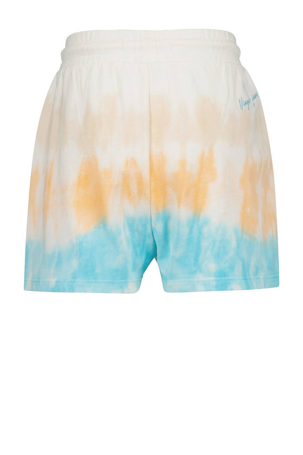 Vingino tie-dye short RIMKE wit/oranje/blauw