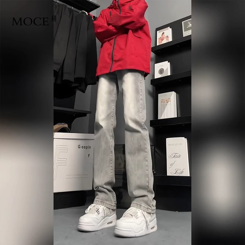 Kimeya - Hoge taille rechte jeans
