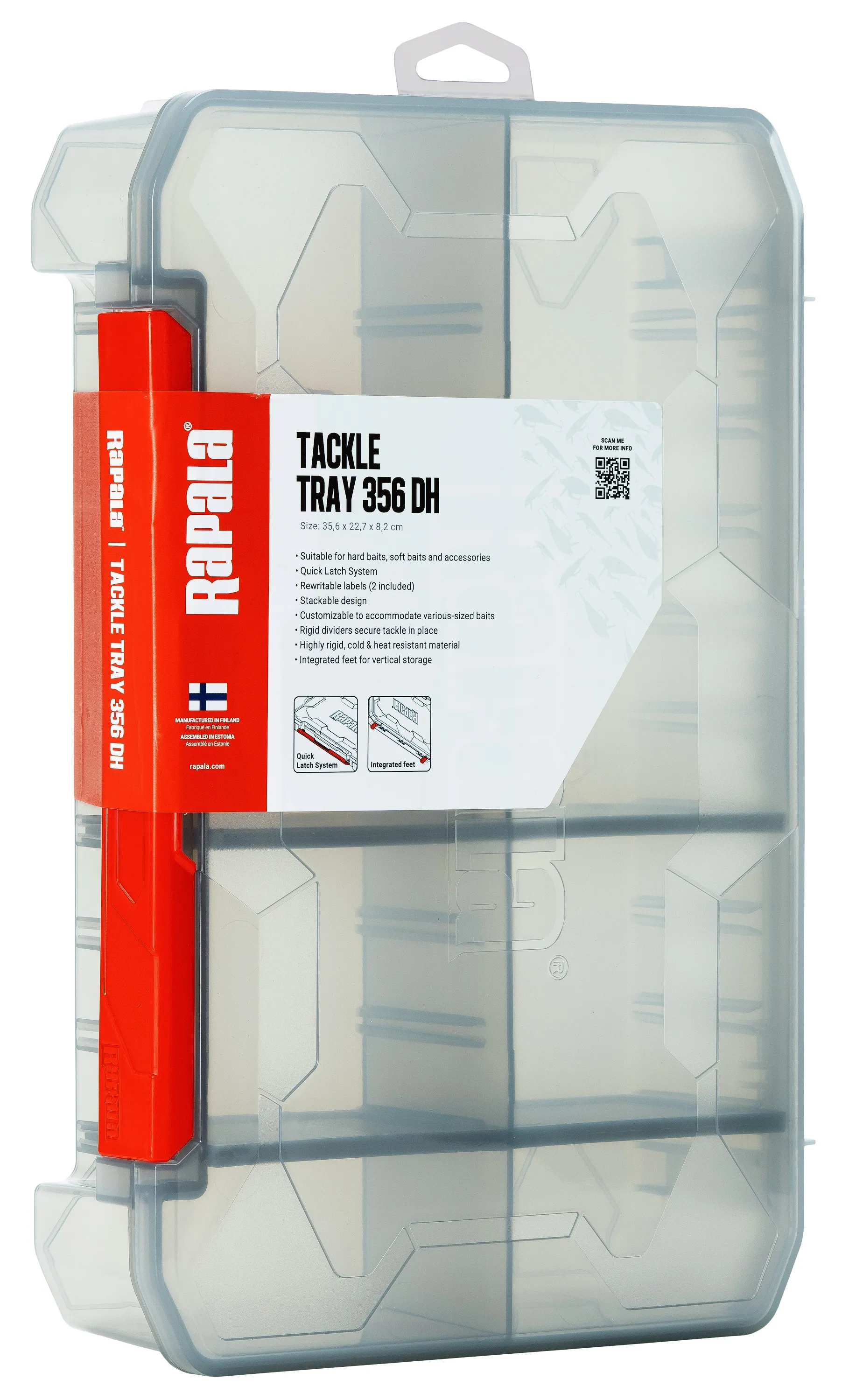 Rapala 356 Deep Half Tackle Tray