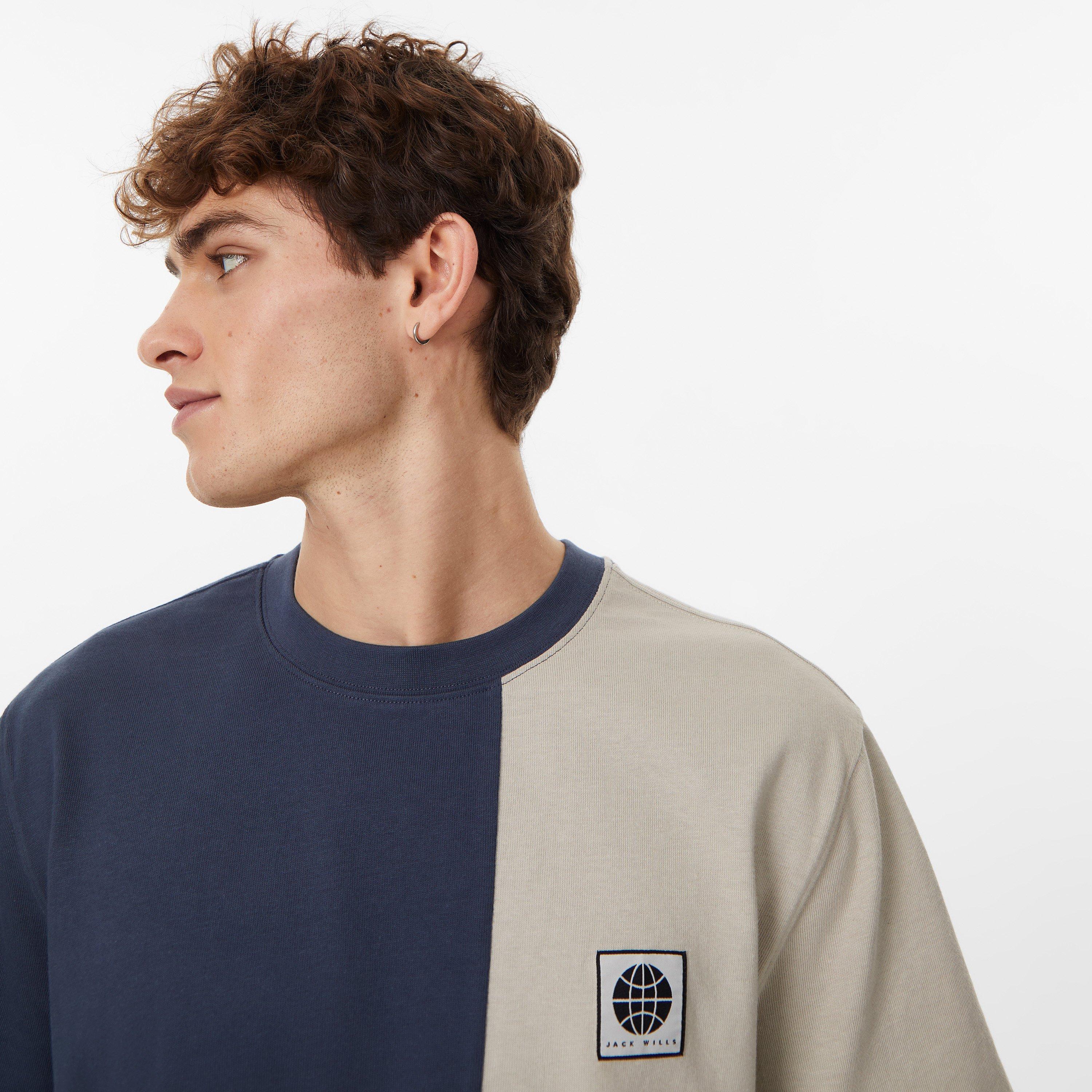 Jack Wills JW Colour Block T Shirt