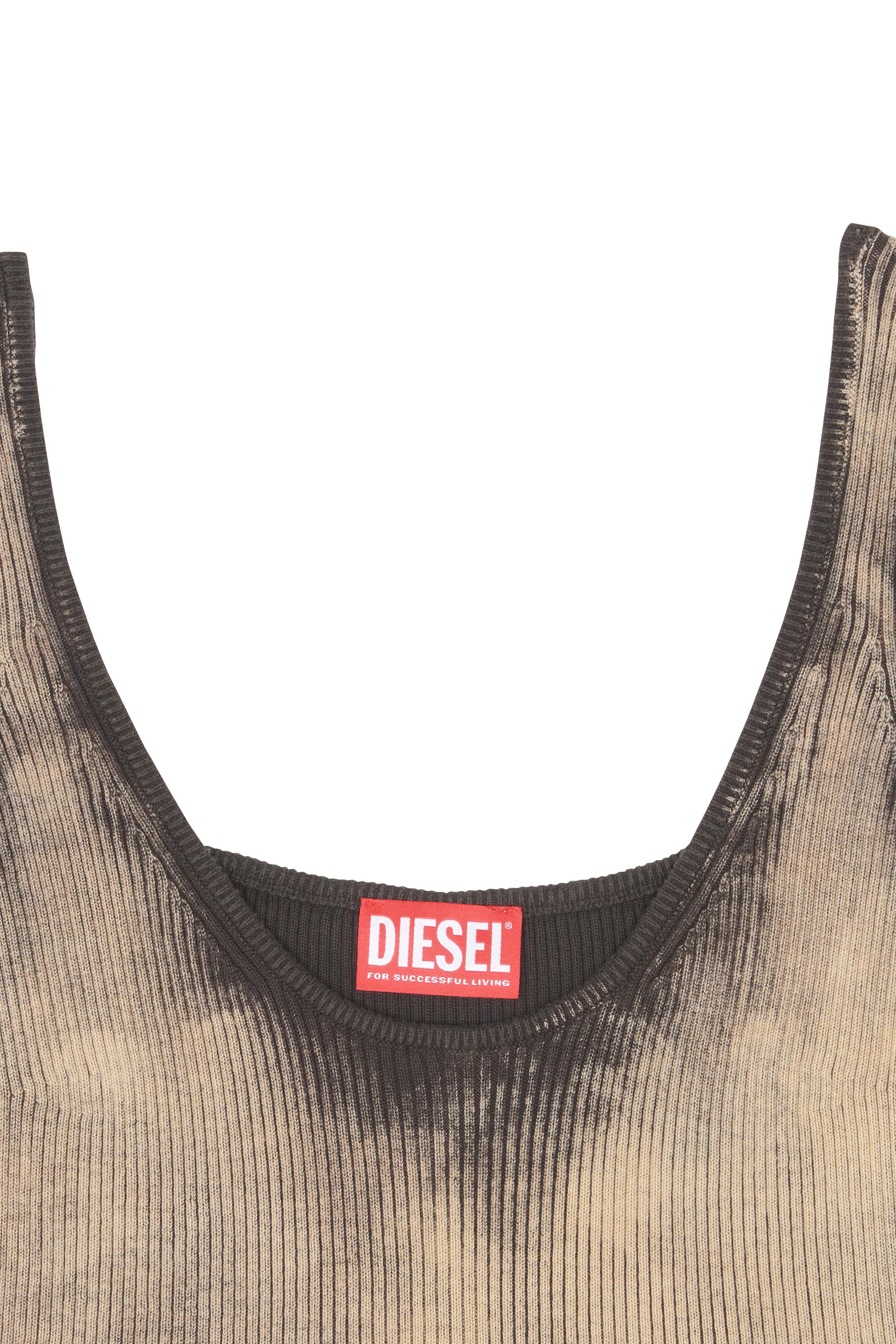 DIESEL Débardeur M-DEIDRA TRICOT Noir