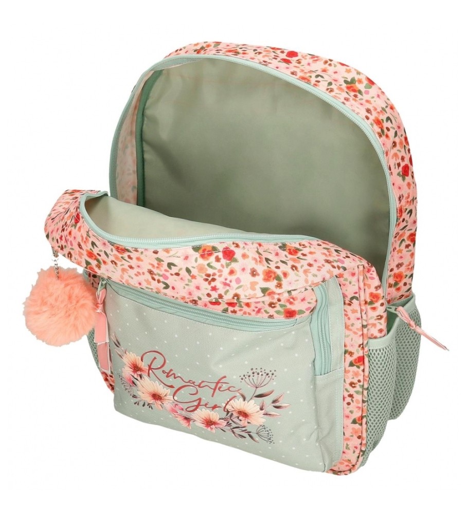 Joumma Bags Mochila MovomRomantic Girl adaptable a carro verde -30x38x12cm-