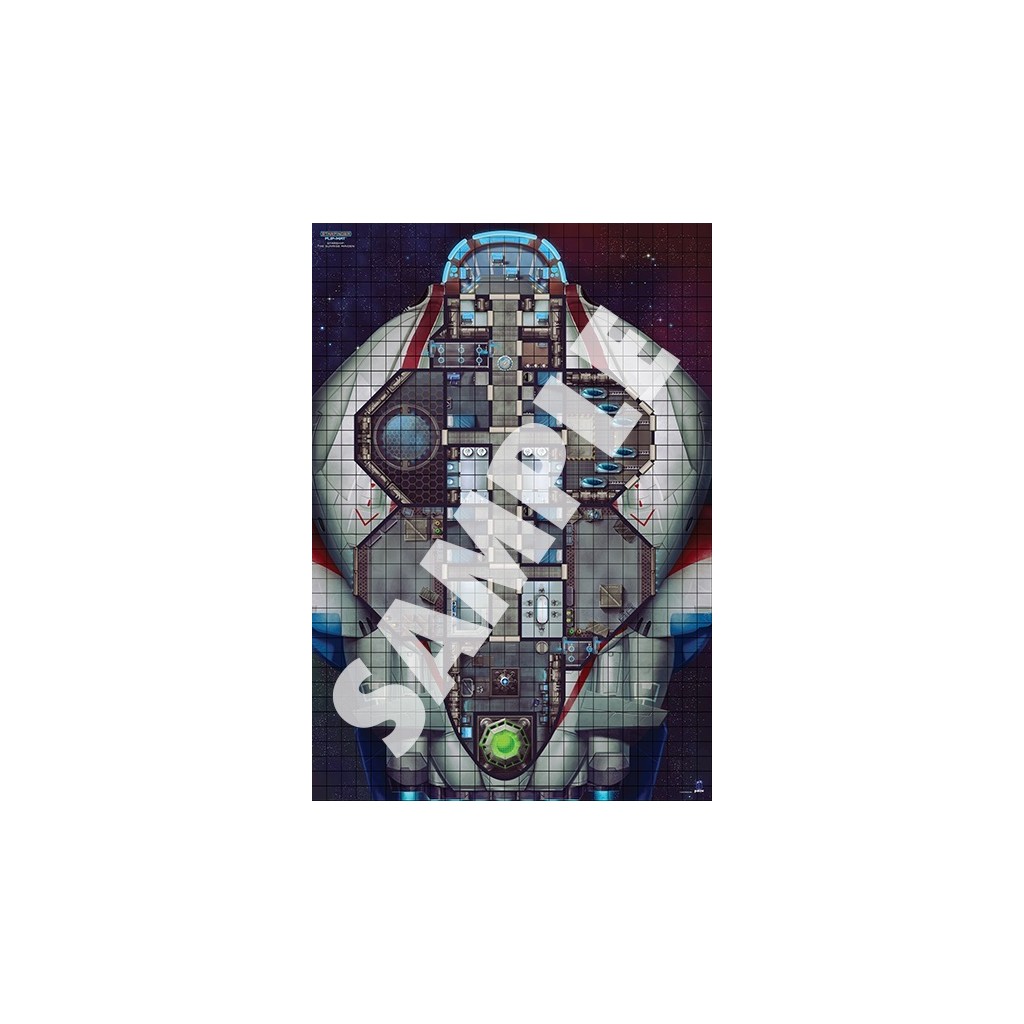Starfinder - Flip Mat : Starship The Sunrise Maiden