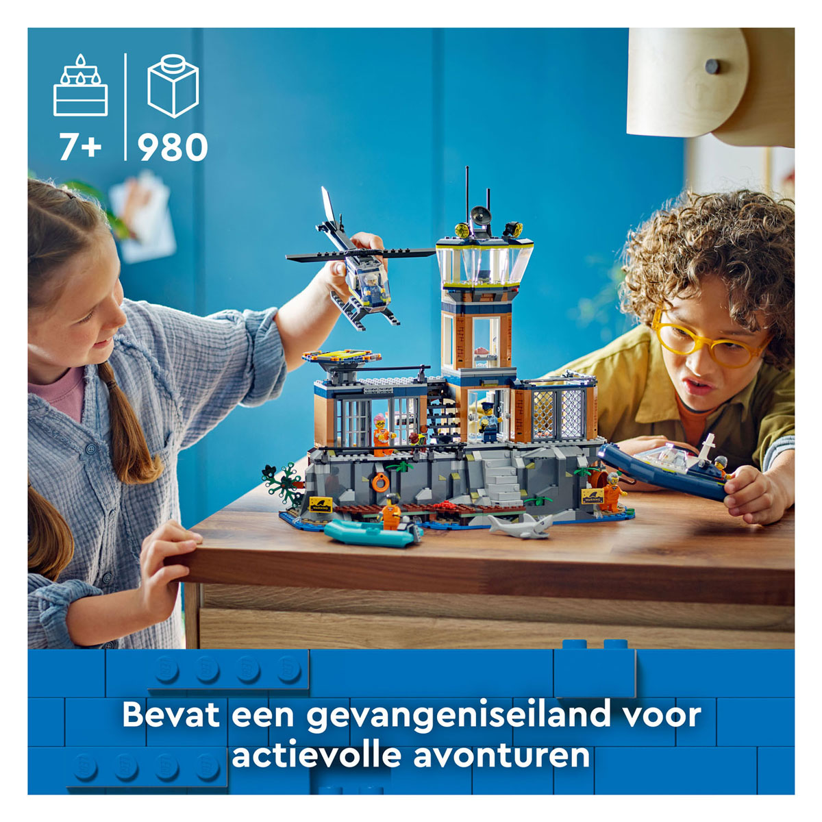 LEGO City 60419 Politiegevangeniseiland