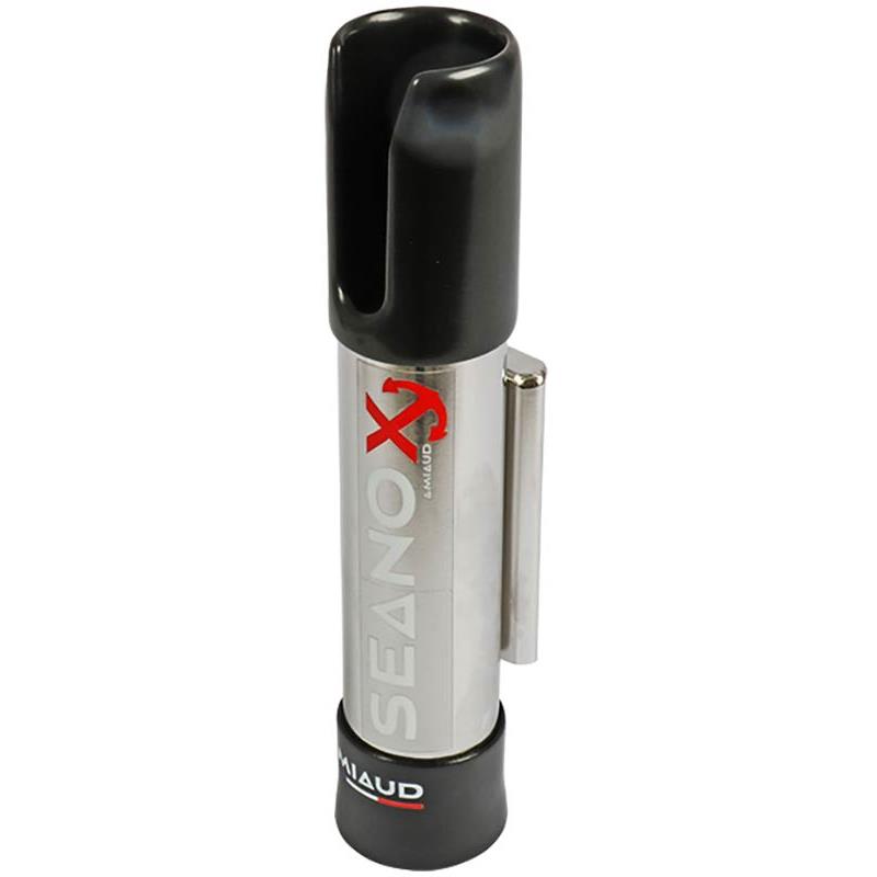 Porte Canne Seanox Inox Amovible Embout Fendu Sur Glissière