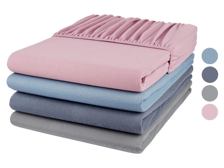 Jersey hoeslaken 90-100 x 200 cm