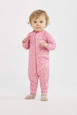 Nordbjørn Moritz Undertøysdress Bamboo, Leo Pink