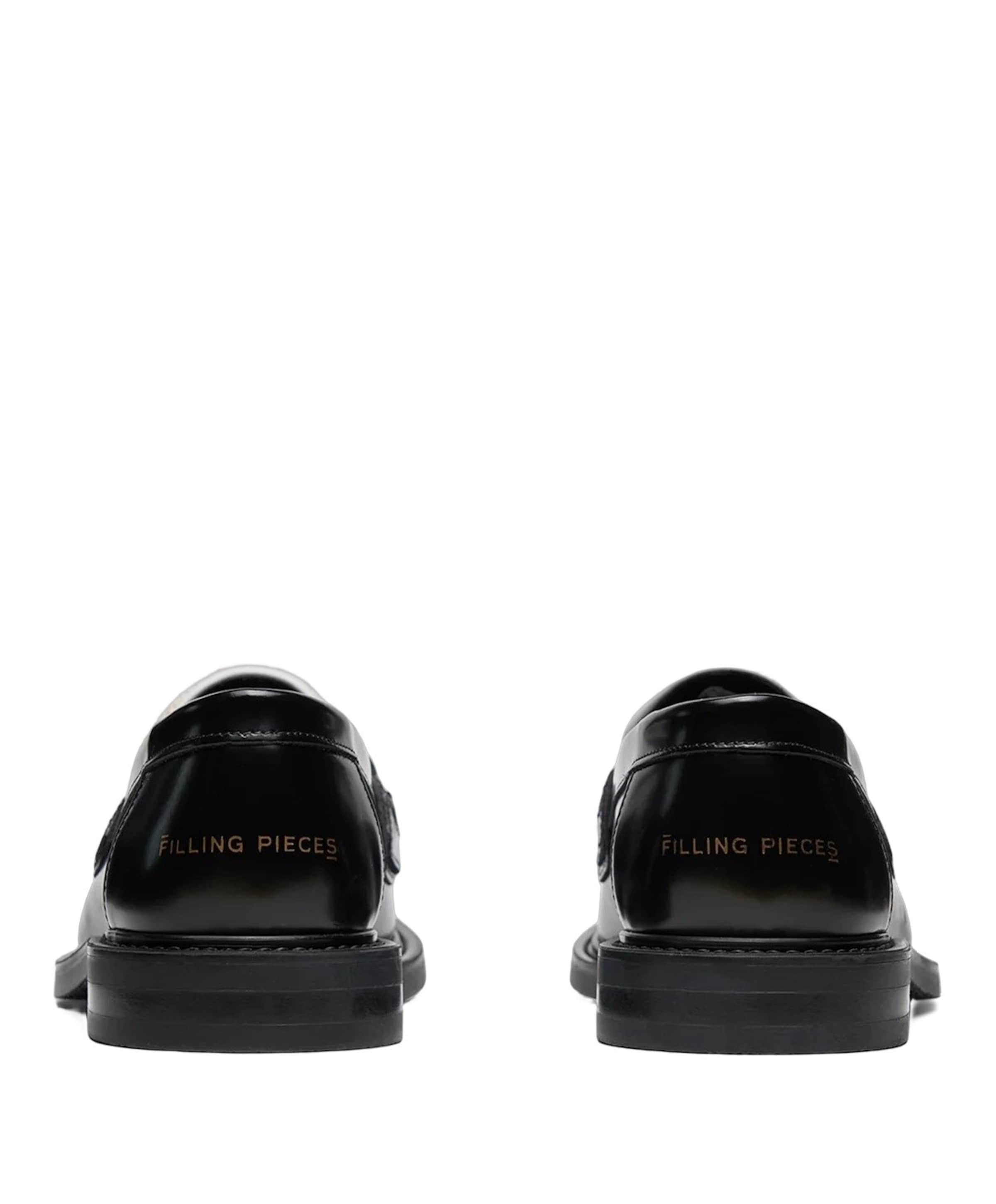 Filling Pieces Loafer Chess heren mocassins zwart