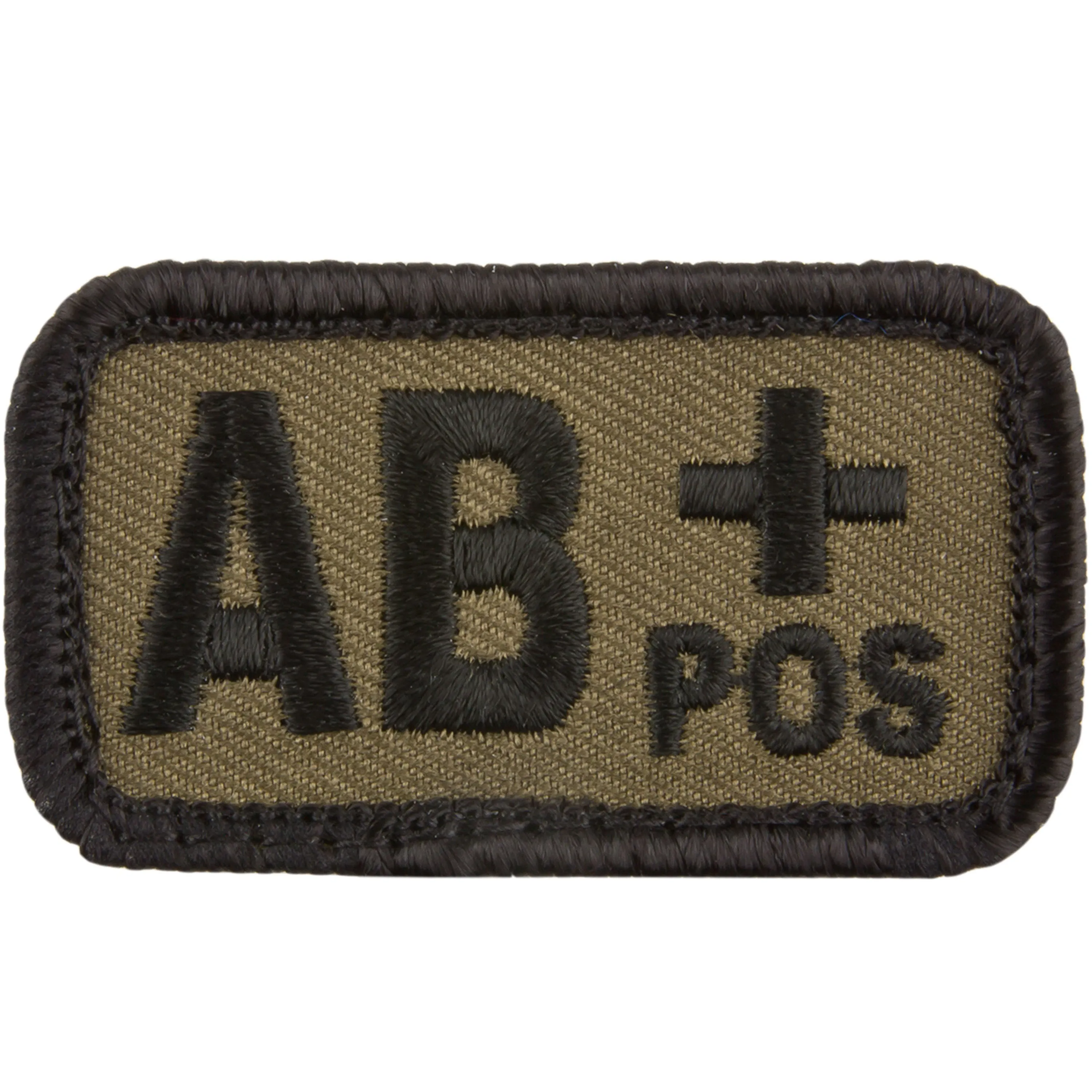 Café Viereck -  Patch Blutgruppe