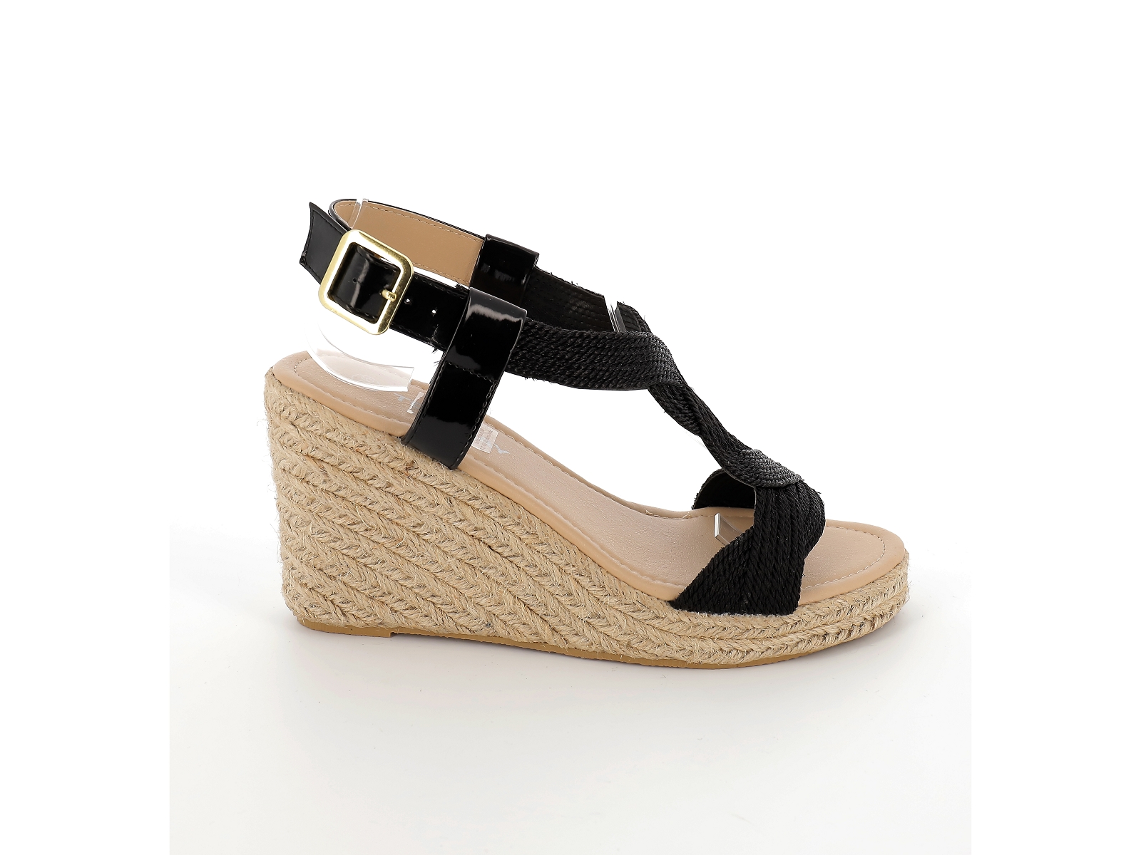 F brand-B827909 Synthétique Noir