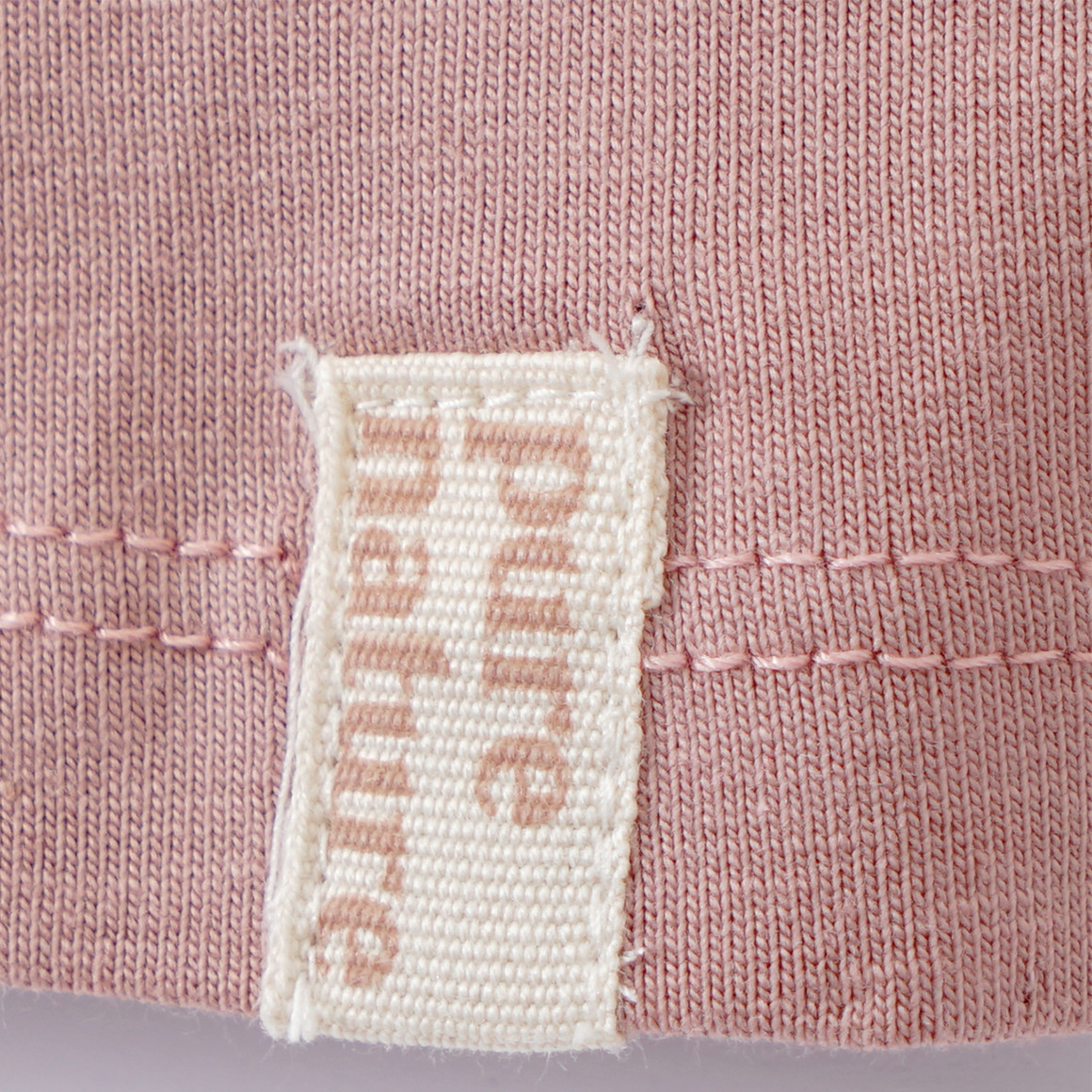 Topolino Pure Collection 2 Mädchen Langarmshirts mit Blümchen hellbeige / puderrosa