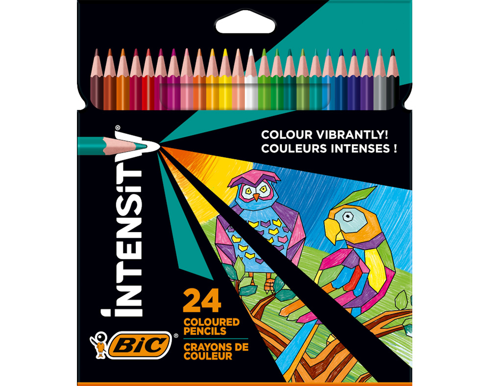 LÁPIS DE COR BIC COLOR UP 24 UNIDADES