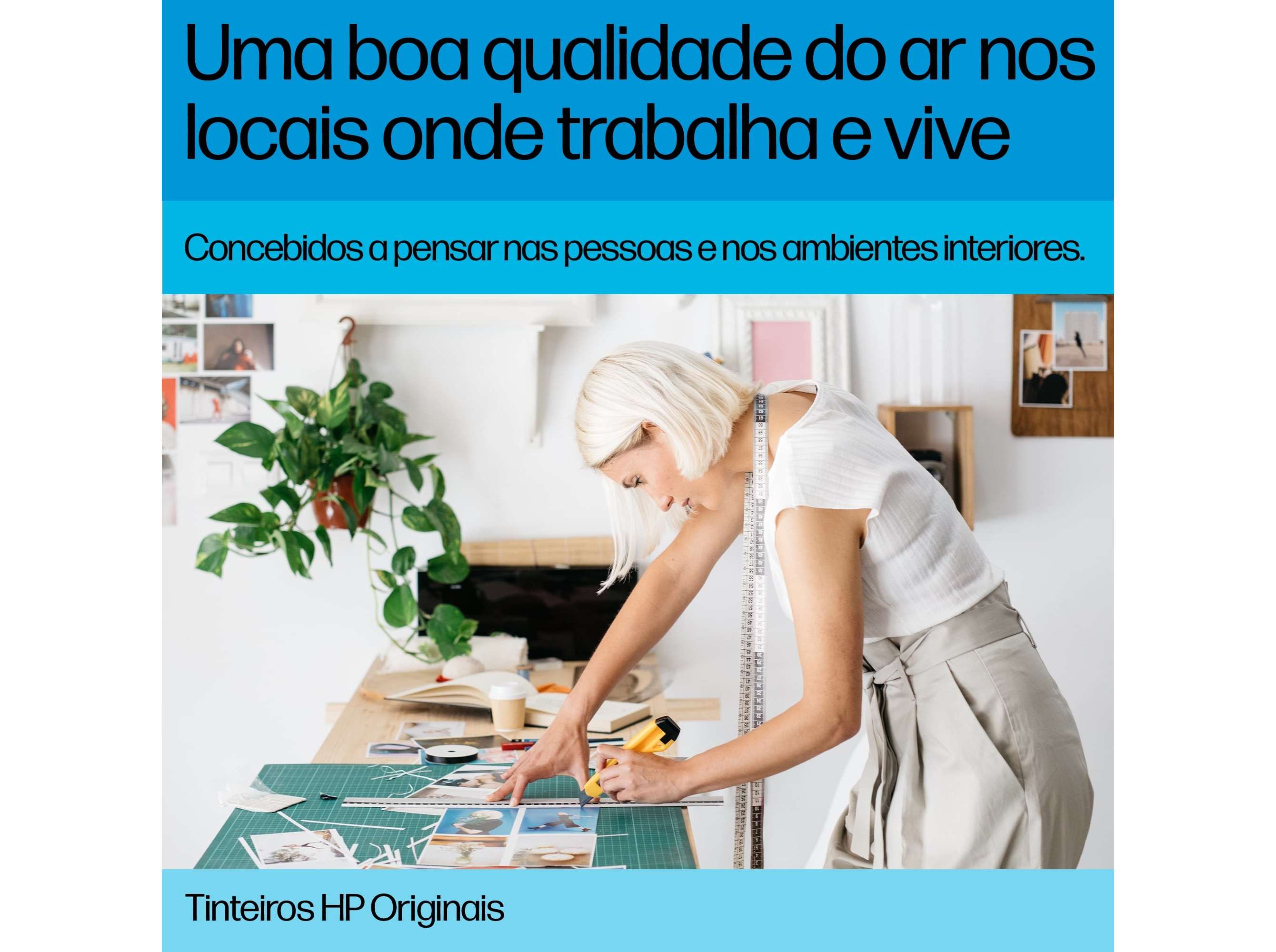TINTEIRO ORIGINAL HP 301 TRI-COLOR