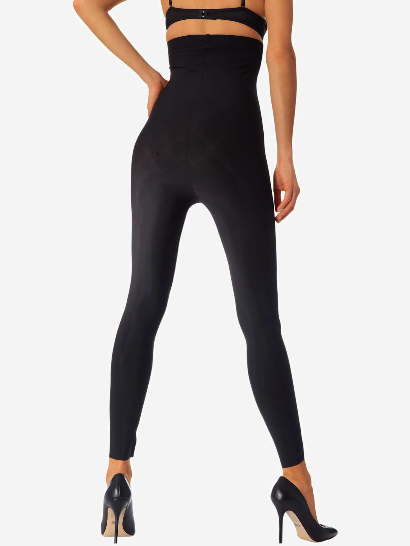 Legging taille haute dissimule les petites bosses