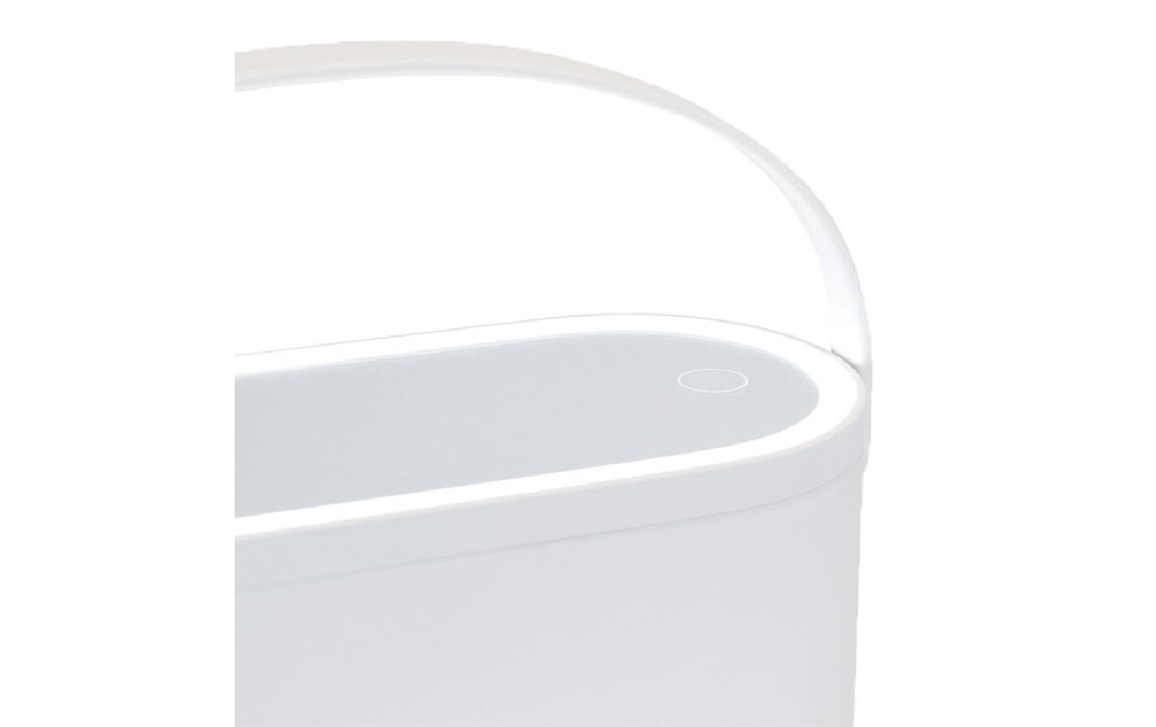Kosmetikspiegel Magnifique mit Beautycase, Weiss<br>Schminkspiegel mit Beautycase