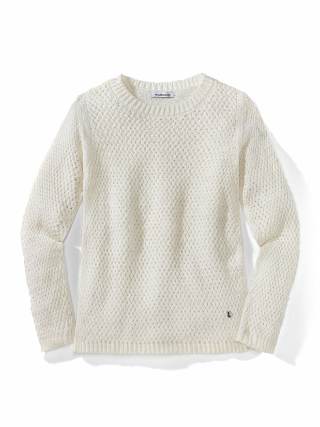 Baumwollbändchen-Pullover Firenze